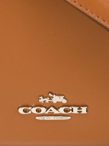 Coach 36552 zipped crossbody bag saddle